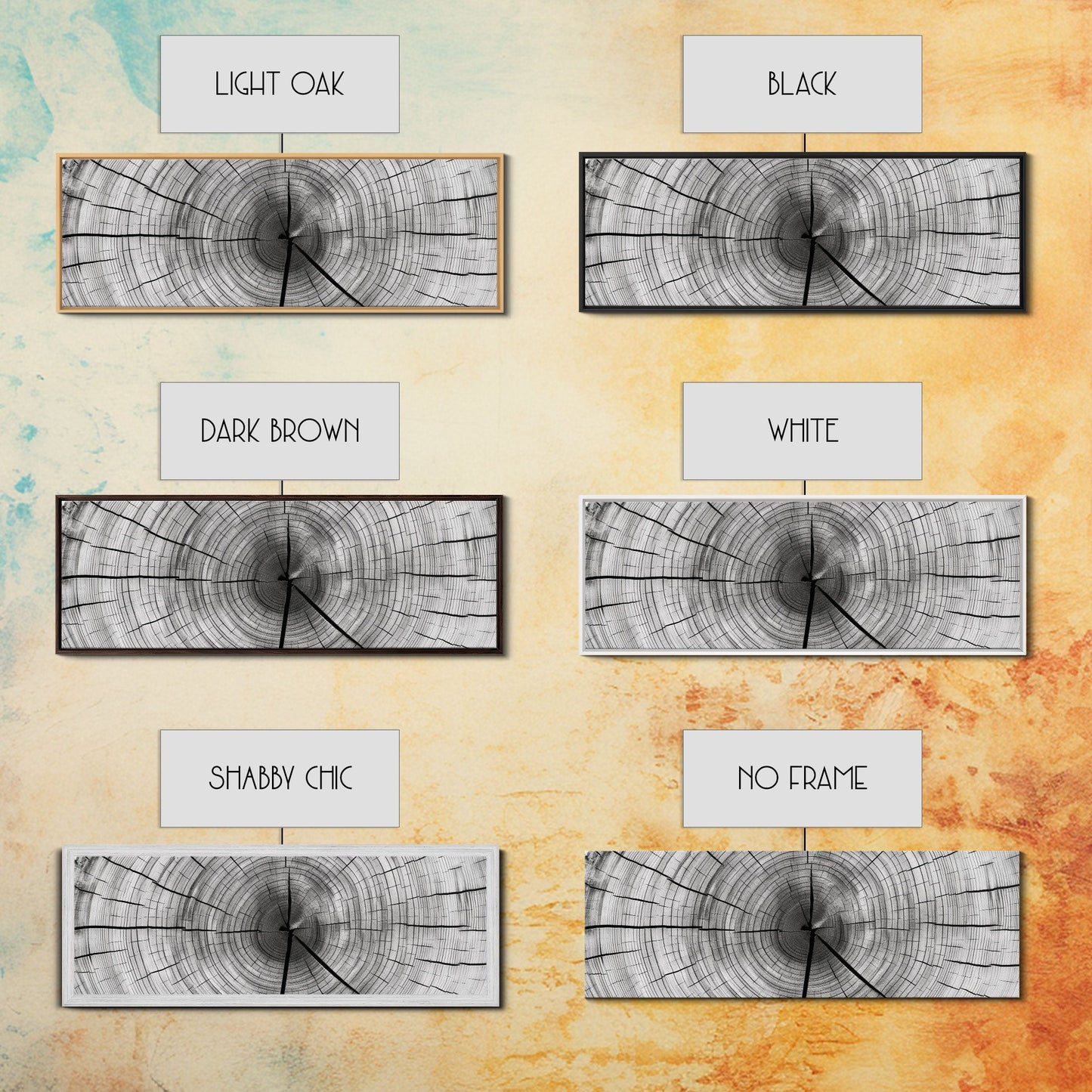 Tree Ring Print, Tree Ring Art, Framed Canvas Print Wall Art, Trree Rings, Tree Stump Print, Tree Rings Wall Art, Tree Of Life