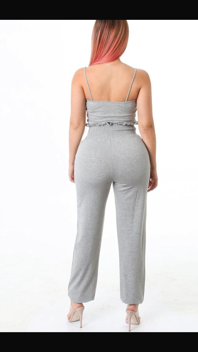 TRINI Crop top and High Waist Jogger