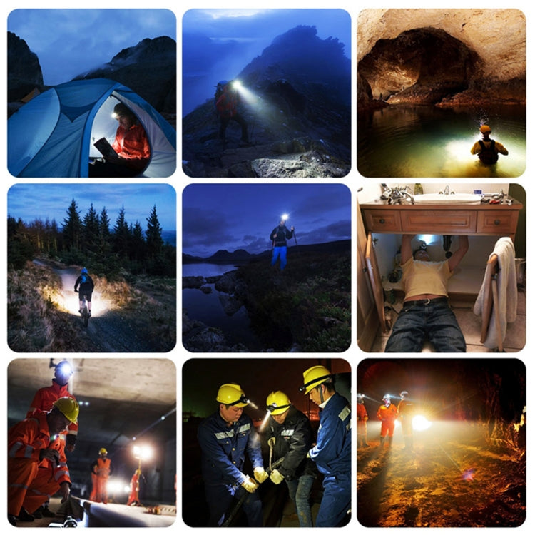 10W COB Headlamp LED Headband Light
