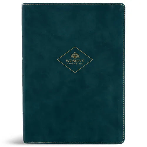 CSB Women's Study Bible, Peacock Leathertouch