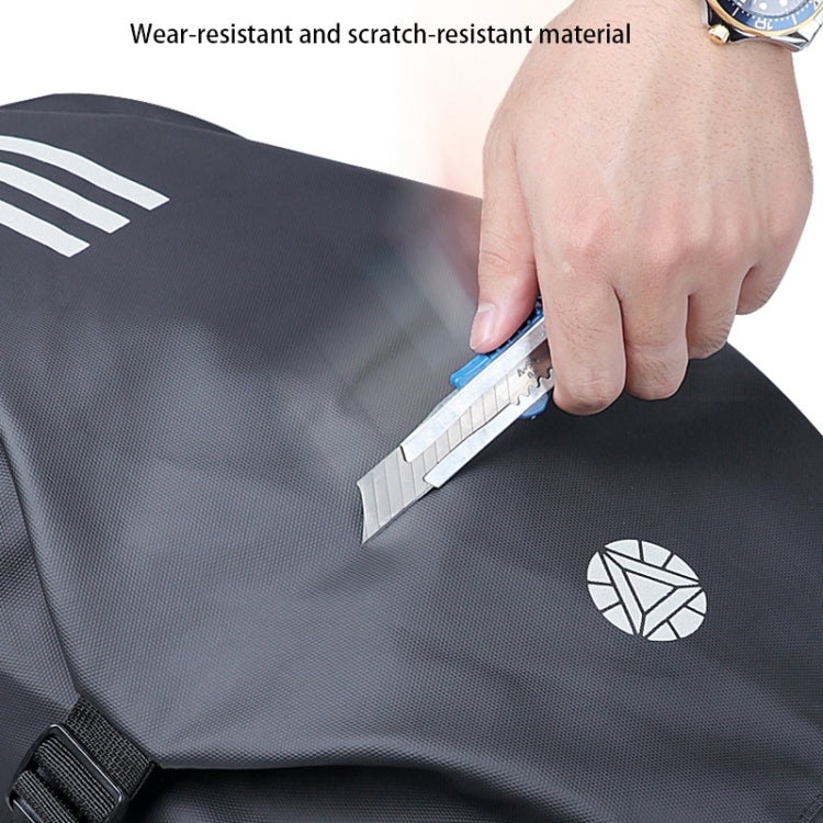 Motorcycle Rainproof Shoulders Helmet Soft Riding Backpack, Soft Backpack
