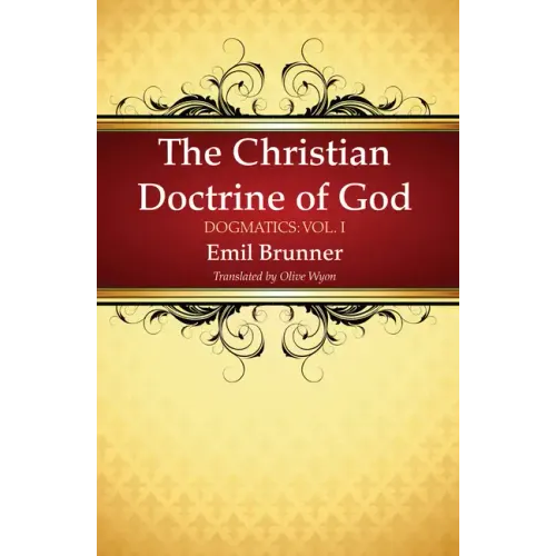 The Christian Doctrine of God