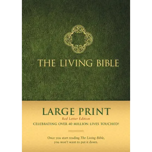 The Living Bible Large Print Red Letter Edition