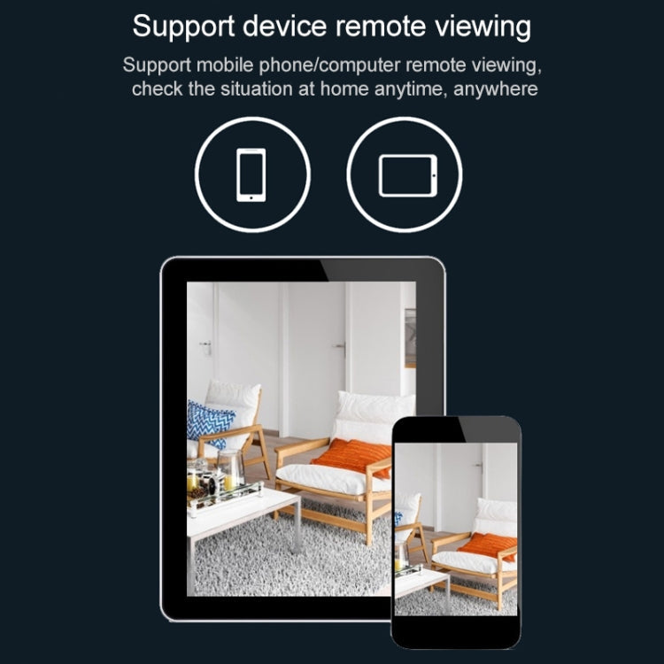 AL-63 2.0 Million Pixels 1080P HD WiFi IP Camera, Support Night Vision & Motion Detection & Two-way Intercom & TF Card, US Plug