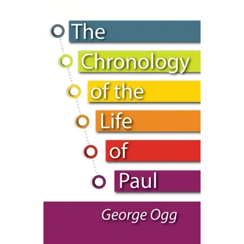 The Chronology of the Life of Paul - Paperback