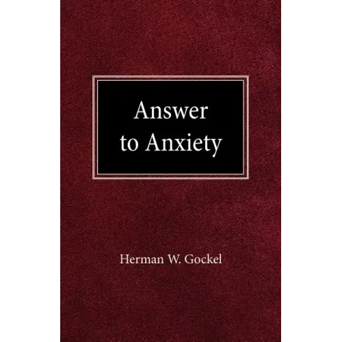 Answer to Anxiety