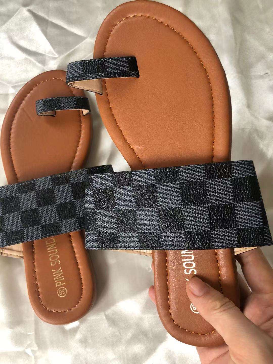 2023 Europe and America Sandals Women's Shoes Sandals Cross border sandals slippers 9363