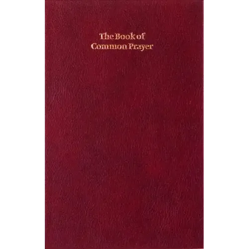 Book of Common Prayer, Enlarged Edition, Burgundy, Cp420 701b Burgundy