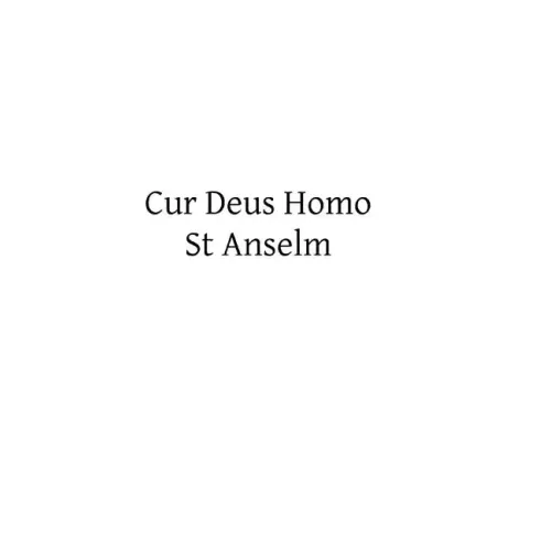 Cur Deus Homo