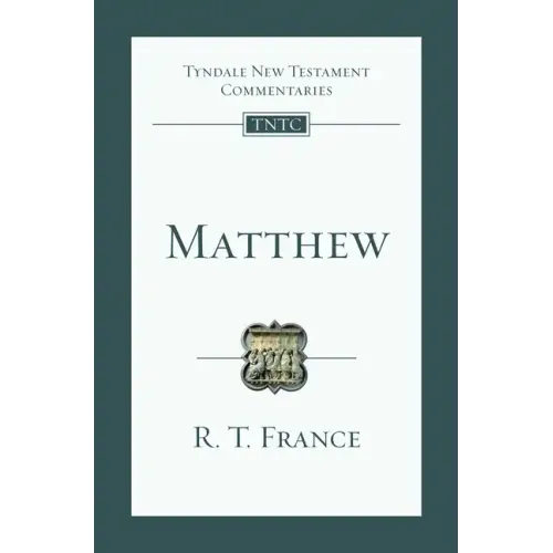 Matthew: An Introduction and Commentary Volume 1