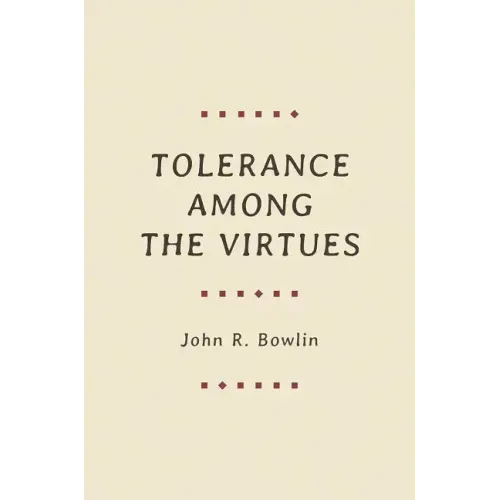 Tolerance Among the Virtues