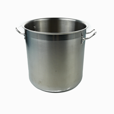Met Lux 21 qt Stainless Steel Stock Pot - Induction Ready - 1 count box