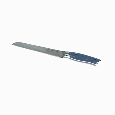 Sensei Blue Damascus Steel 8" Bread Knife - 1 count box
