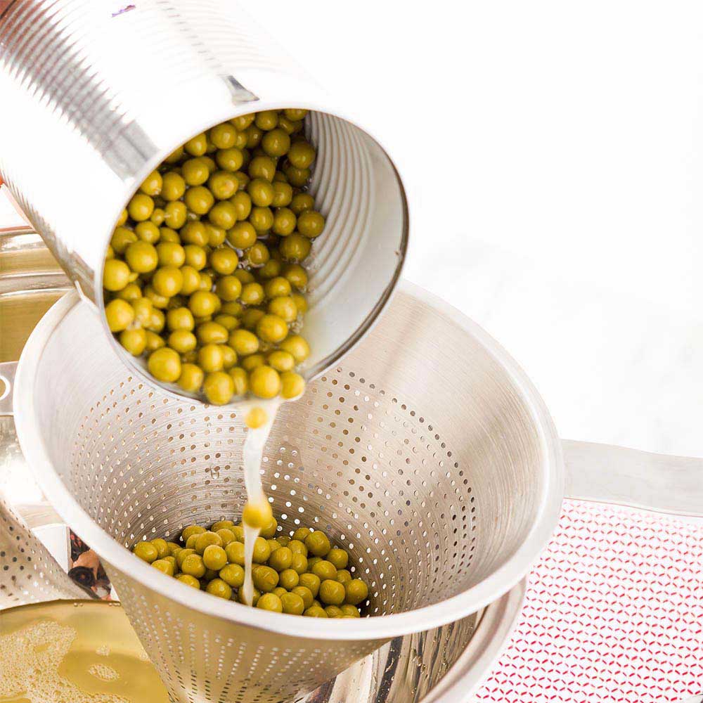 Met Lux Stainless Steel China Cap Coarse Strainer - 14 3/4" - 1 count box