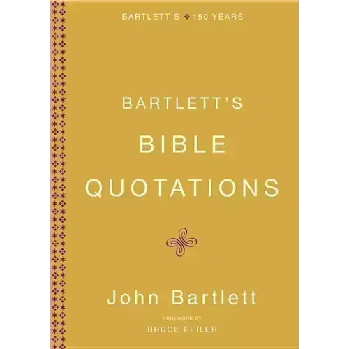 Bartlett's Bible Quotations