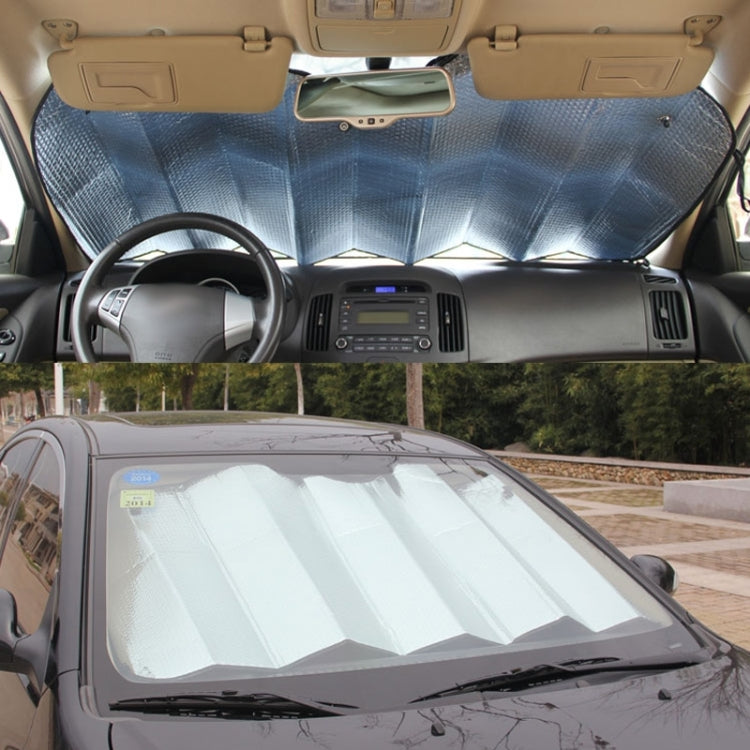 Foldable Car Back Windshield Sunscreen Foil, 125 x 60cm