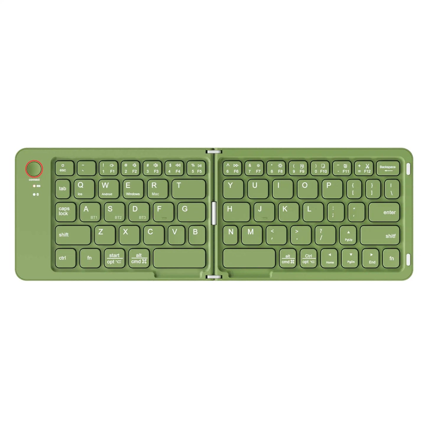 Wireless Keyboard Folding Keyboard Portable Bluetooth Keyboard Foldable Mini Keyboard For Windows Android IOS Laptop Tablet