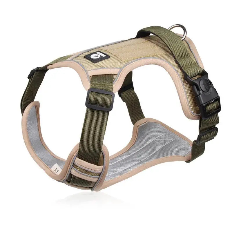 Dog Harness Reflective Midium Large Dogs Tactical Vest Adjustable Harness Oxford Cloth Vest Training Hound Pet Accessoires