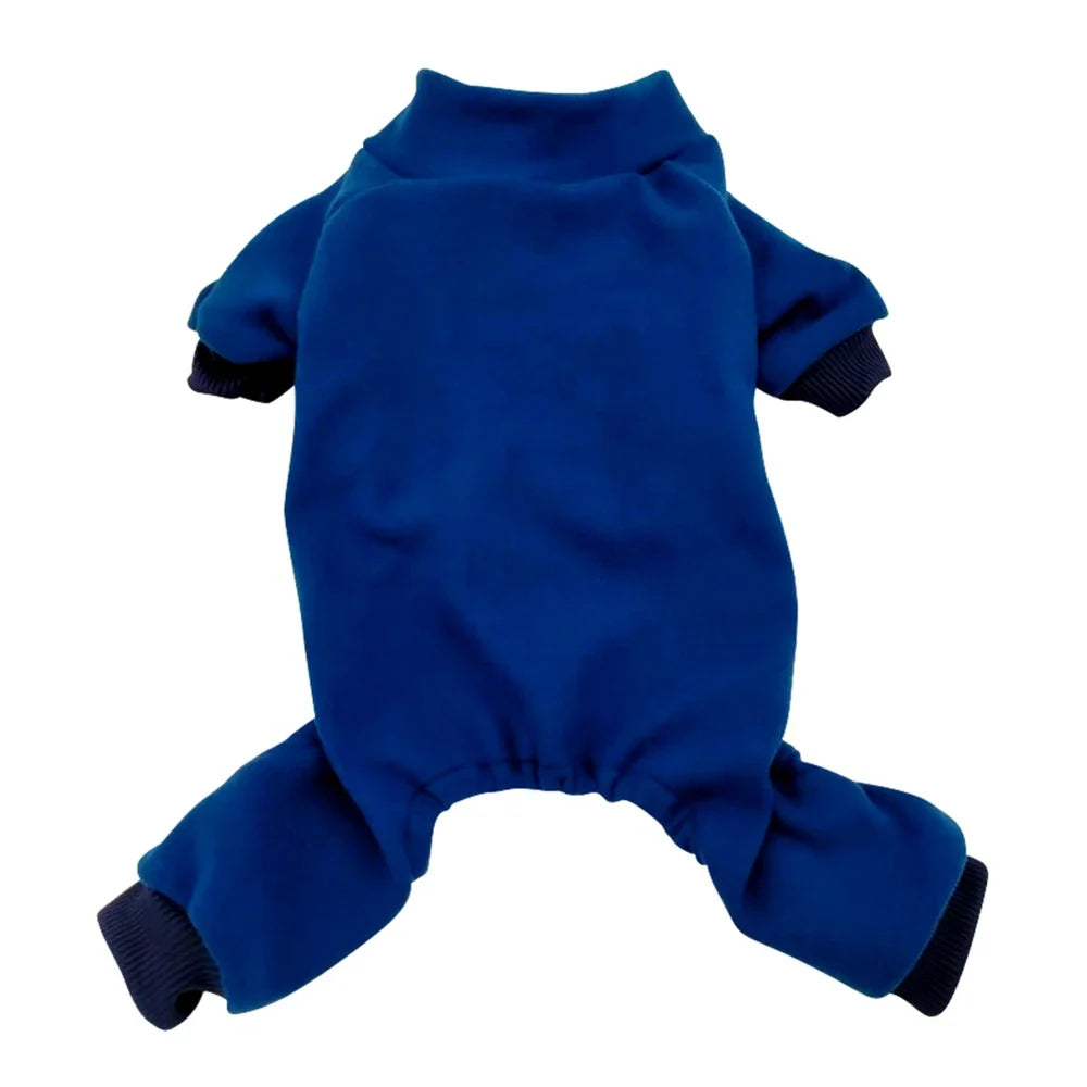 Soft Warm Dog Pajamas Long Sleeves Full Body Covered Pet Pajamas for Small Medium Large Dogs Clothes Pet Jumpsuits Dog Onesies