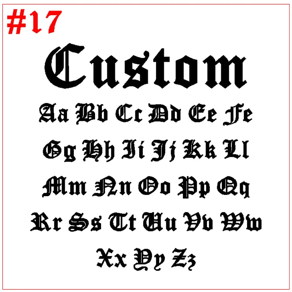 Custom Silver Men's Ring Chunky Gothic Rings Old English Personalized Luxury Name Ring Stainless Steel Jewelry Boyfriend Gift
