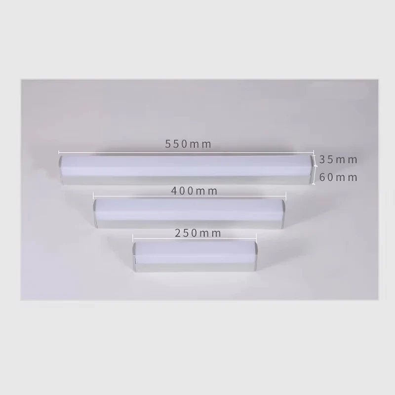 LED Wall Lights Nordic 12W/16W/22W Mirror Light Simple Bathroom Decor Lamps AC85-265V Aluminum Home Decors Interior Wall Lamp