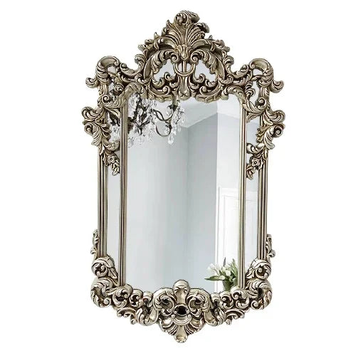 American Retro Bathroom Wall-mounted Fireplace Mirrors