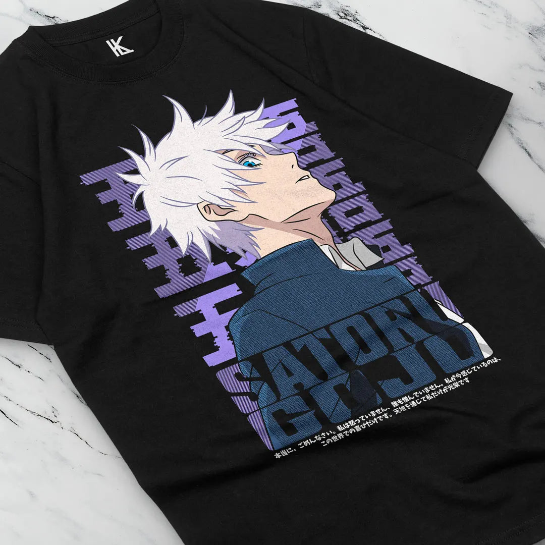 Gojo Satoru T-Shirt Jujutsu Kaisen Horror Funny JSK Yuji Gift Shirt