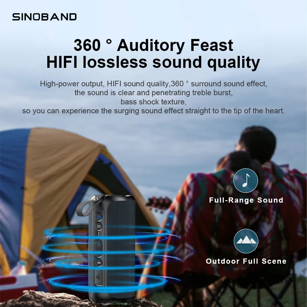 XDobo Sinoband Challenger 50W high-power Bluetooth speaker portable subwoofer stereo multimedia wireless Bluetooth speaker