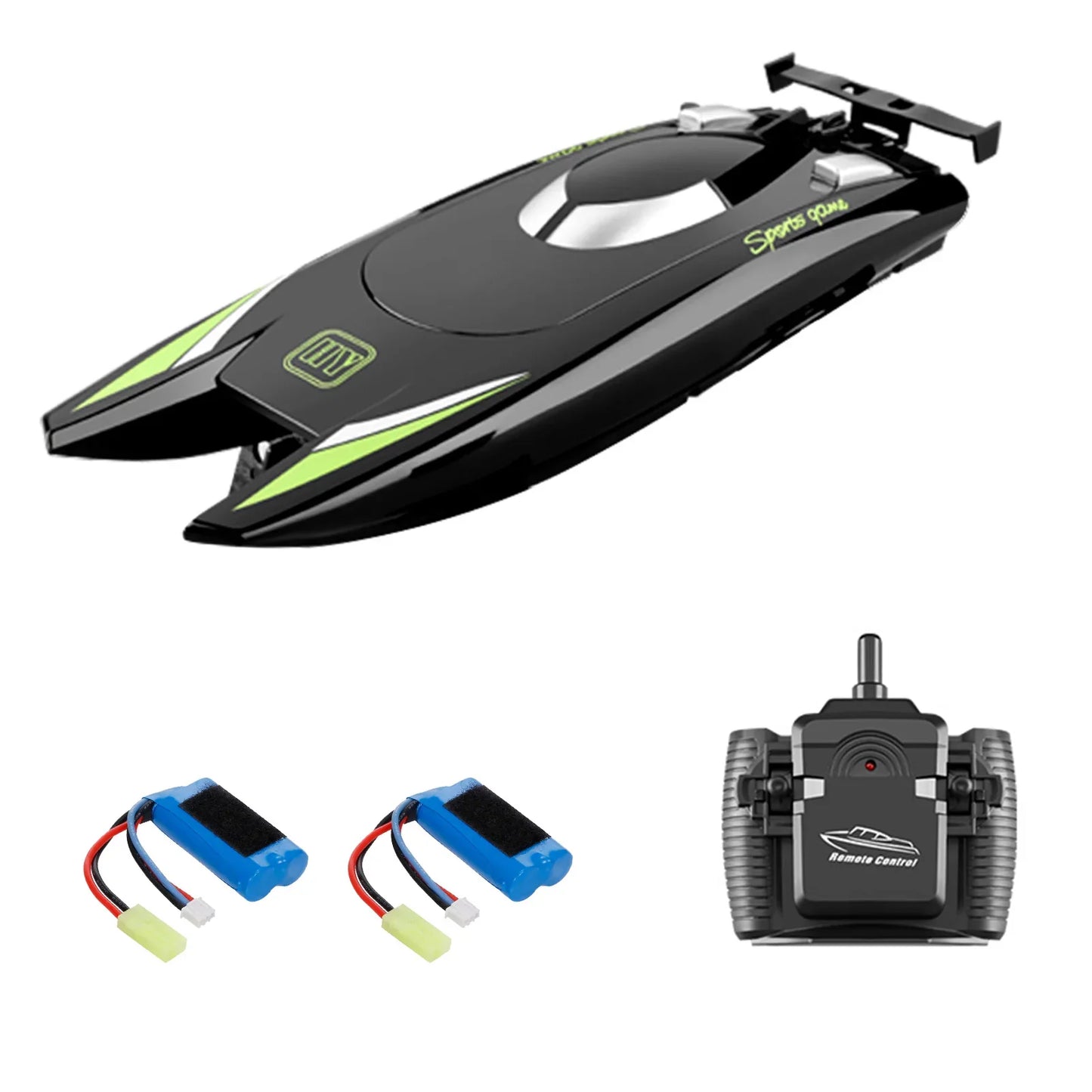805 RC Boats for Kids Adult 25KM/H High Speed Racing Boat 2 Channels Remote Control Boats for Pools Racing Boat