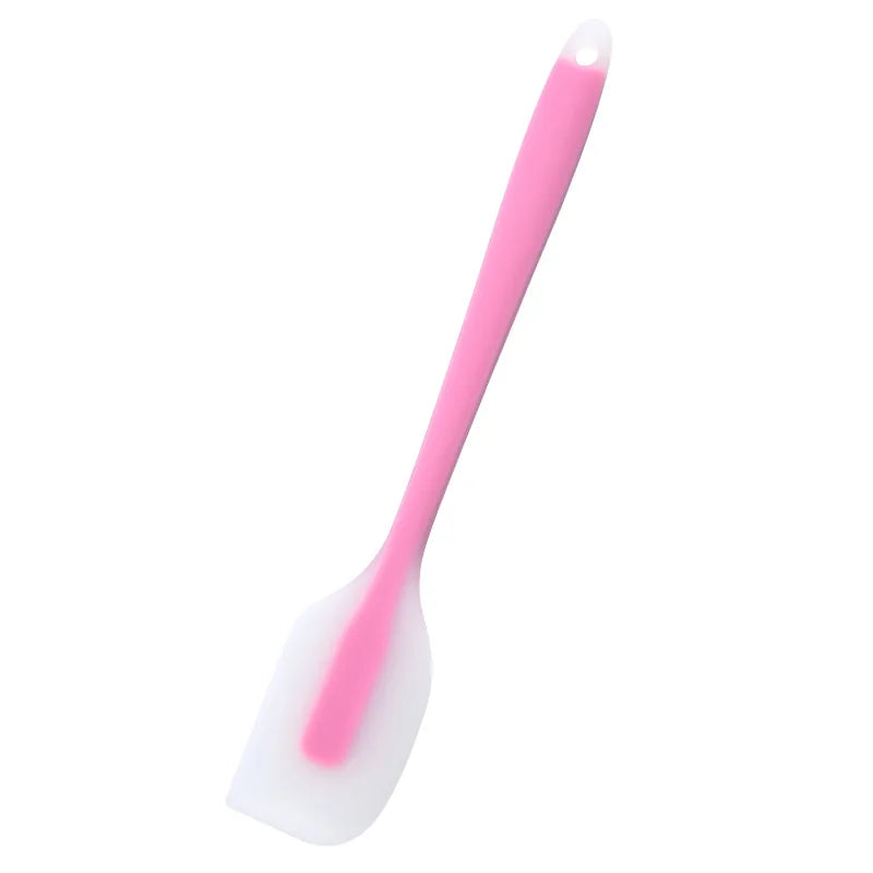 7Pc Silicone Spatula Cream Butter Cooking Baking Spatula Heat-resistant Silicone Spatula Transparent Kitchen Baking Tools