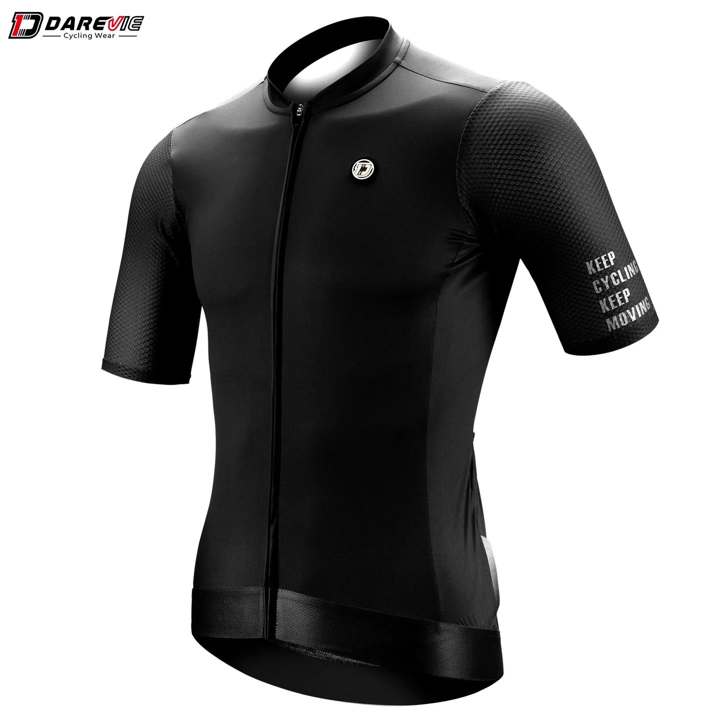 DAREVIE Cycling Jersey SPF 50 Anti-UV Training Level Slim Fit Small Size Men Women Man Cycling Maillot Bike Jersey Cycling Shirt