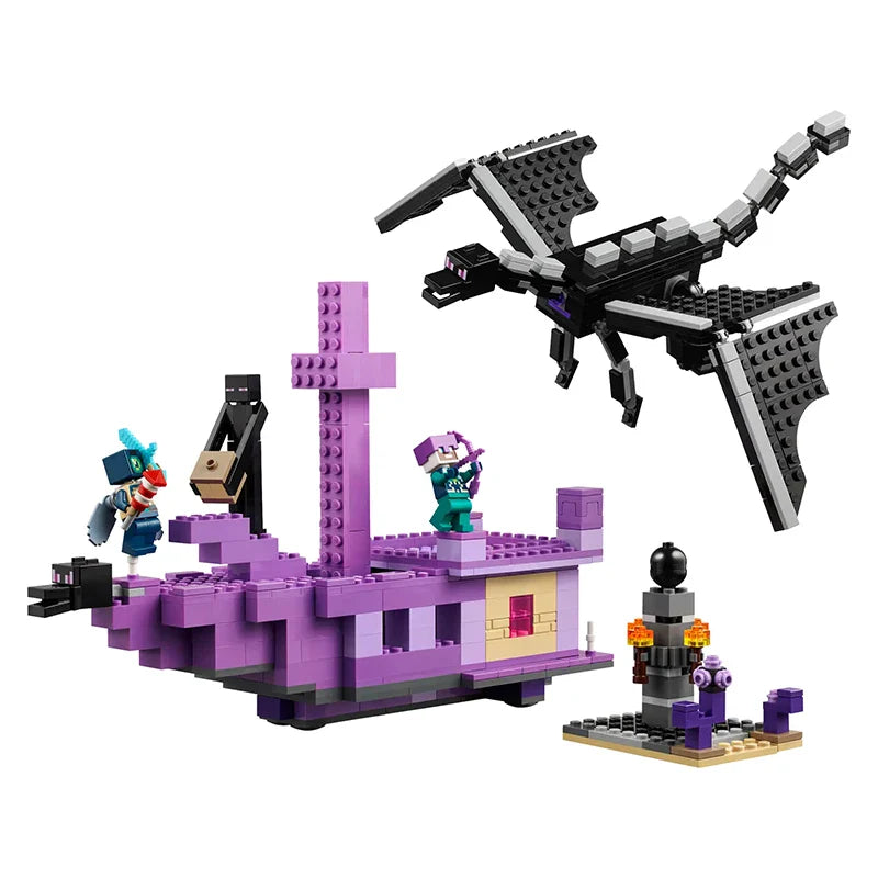 LEGO 21264 Minecraft Der Enderdrache und das Endschiff Toy