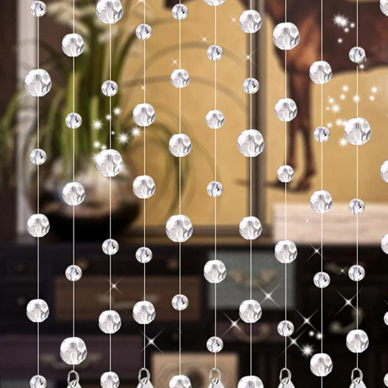 Crystal Glass Bead Curtain European Crystal Bead Curtain.