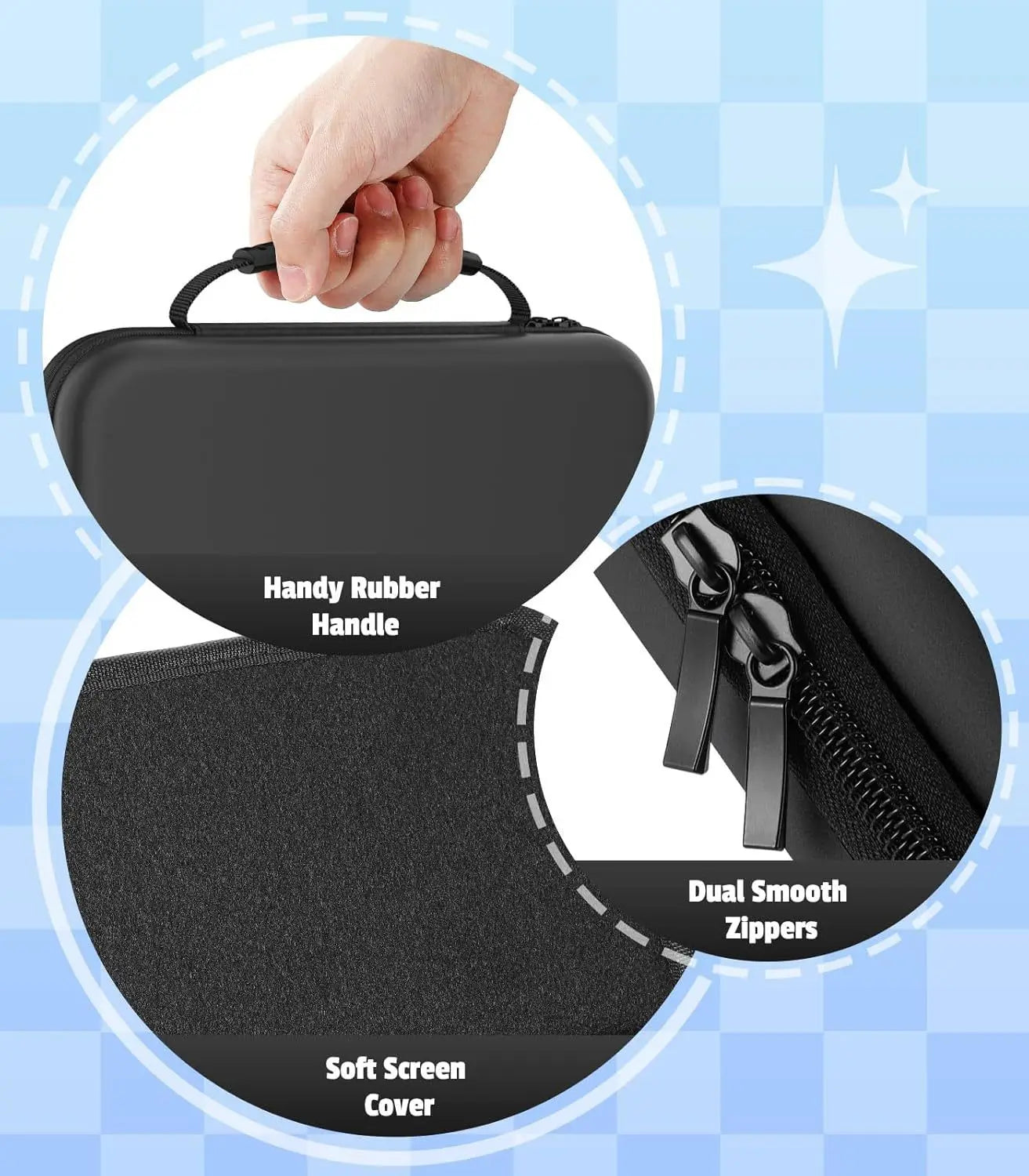 Suitable for Switch 2 storage travel storage bag, game console large capacity storage bag