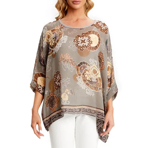 BHflutter 4XL 5XL 6XL Plus Size Women Blouse 2022 Sexy Off Shoulder Leopard Print Summer Tops Tees Casual Chiffon Blouses Shirts