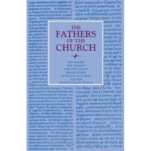 The Trinity, the Spectacles, Jewish Foods, in Praise of Purity, Letters