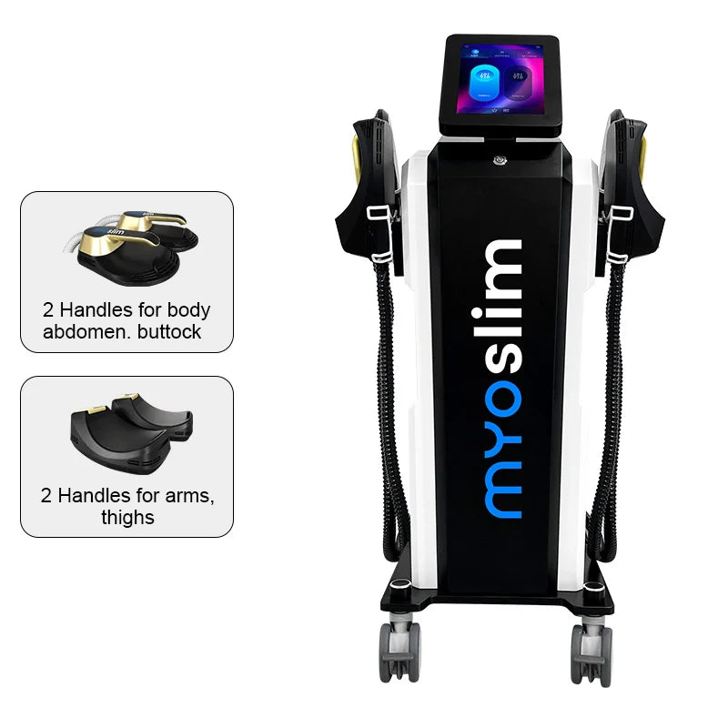 EMSzero Body Machines RF HI-EMT 6500W Professional Sculpt 5 Handle Pelvic Girdle EMS Electromagnetic Stimulation Slimming