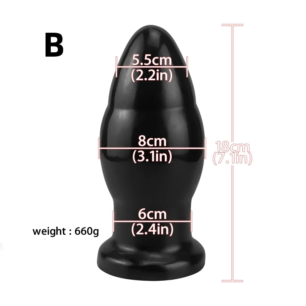 Super Large Anal Butt Plug Huge Anal Dildo Penis Anus Big ButtPlug Expansion Prostate Massager Anal Masturbator for Men Adult Se