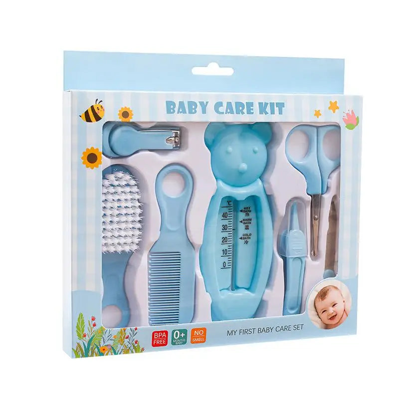13pcs Comb Grooming Baby Care Kit Baby Portable Tool Grooming Nail Care Set