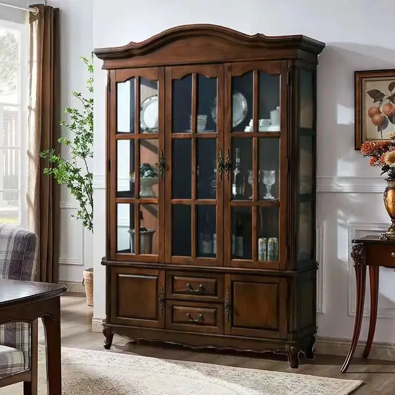 Storage Living Room Cabinets Display Vintage Glass Unique Furniture