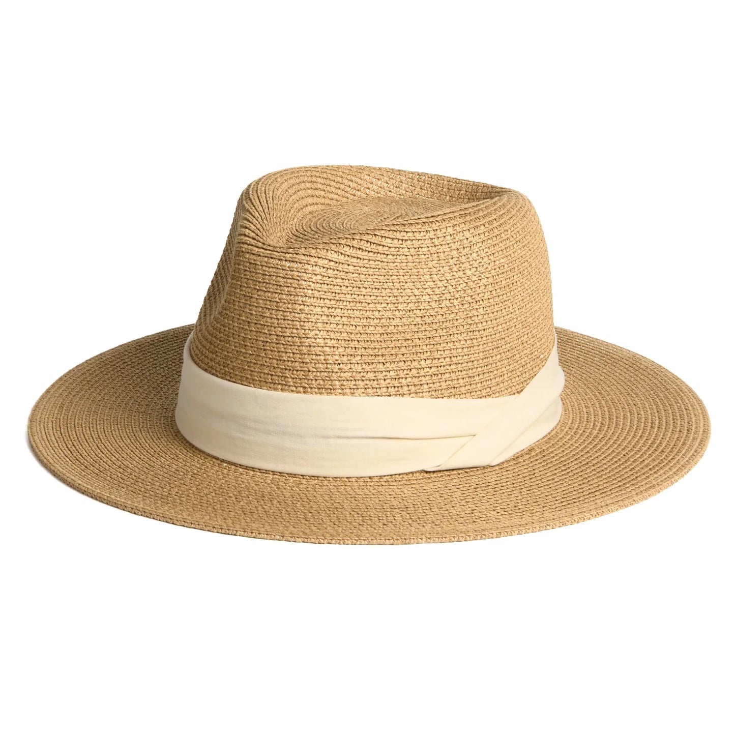 FURTALK Summer Hat for Women Men Panama Straw Hats Travel Beach Sun Hat Wide Brim Fedora Jazz Hat