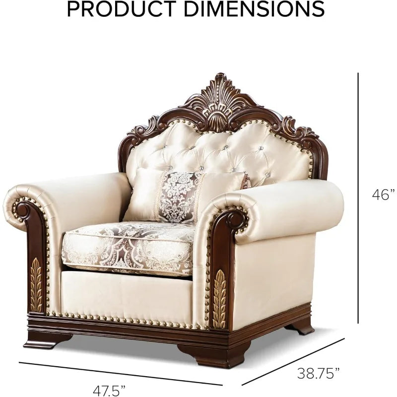 FG*European leather sofa living room first layer cowhide u-shaped American retro solid wood furniture