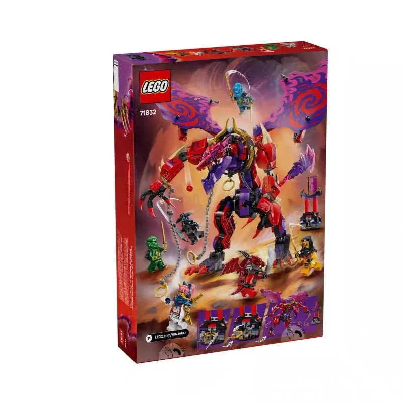 Lego Ninjago 71832 Chaos Raptor Thunder Teeth Boys Girls Children's Building Block Toys