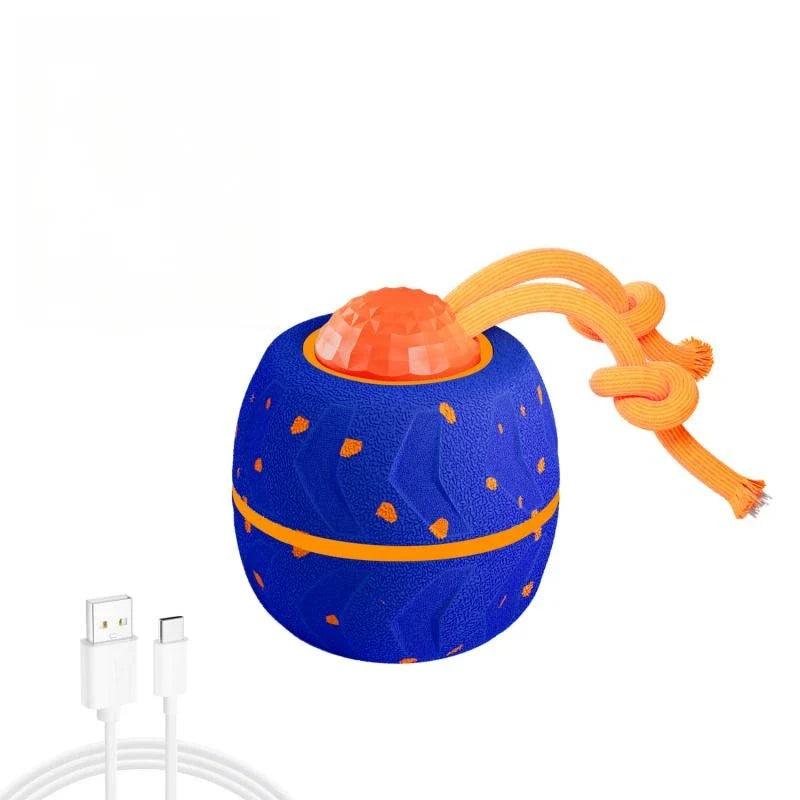 Rechargeable Automatic Rolling Ball Interactive Chase Toy for Dogs Cats Smart Pet Play Ball