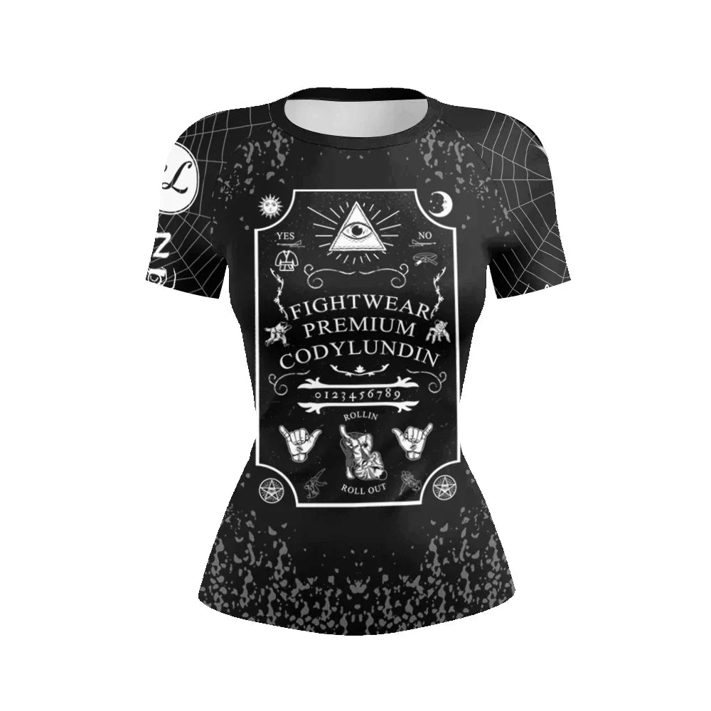 Compression Combat BJJ Rash Guards Grappling MMA Jiu Jitsu Rash Gurd Fight Wear Short Sleeves Quickly Dye Athletic t-shirts