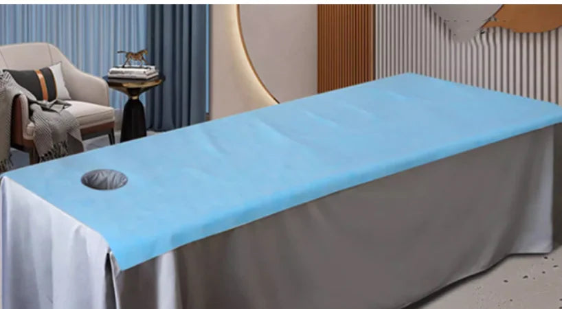 100Pcs Disposable Thick Non-woven Bed Cover Waterproof Breathable Massage Beauty Salon Travel Mattress Sheet 80*180cm