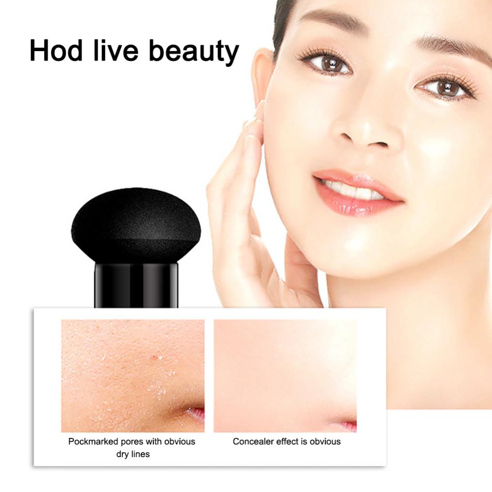 BB Air Cushion Foundation Mushroom Head CC Cream Concealer Whitening Makeup Cosmetic Waterproof Brighten Face Base Tone Makeup