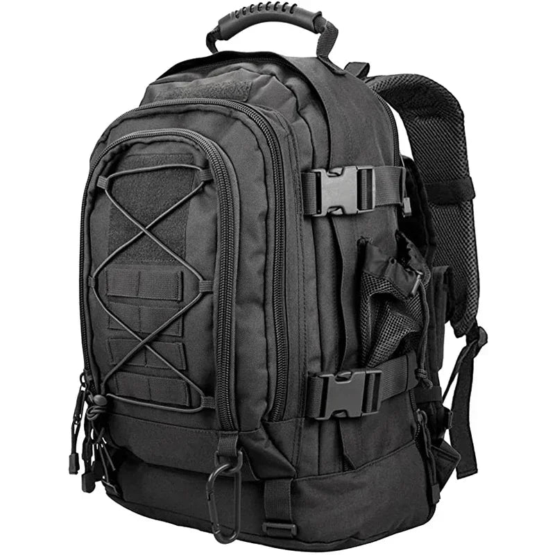 60L Military Tactical Backpack Army Molle Assault Rucksack Outdoor