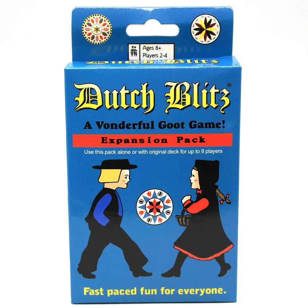 Dutch Blitz The Original Fast Paced Card Game Contains 160 Card Quick And Easy To Learn Great Family Game Fun For Everyone For 2