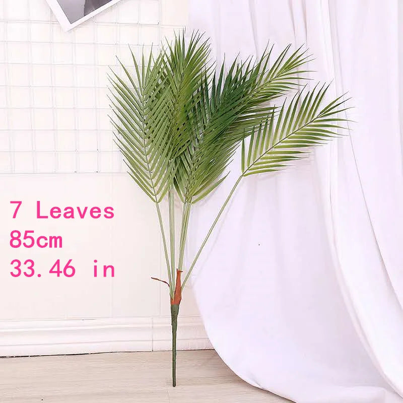 Large Artificial Palm Tree Green Tropical Fake Plants Flower Arrangement Props Home Decoration Hotel Office Deco Accessori